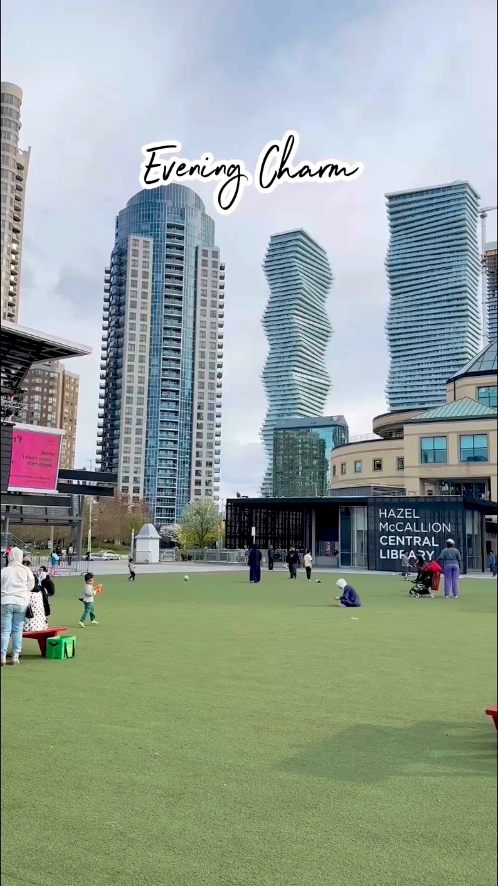 Spring evenings in downtown Mississauga are made for motion—run, cycle ...