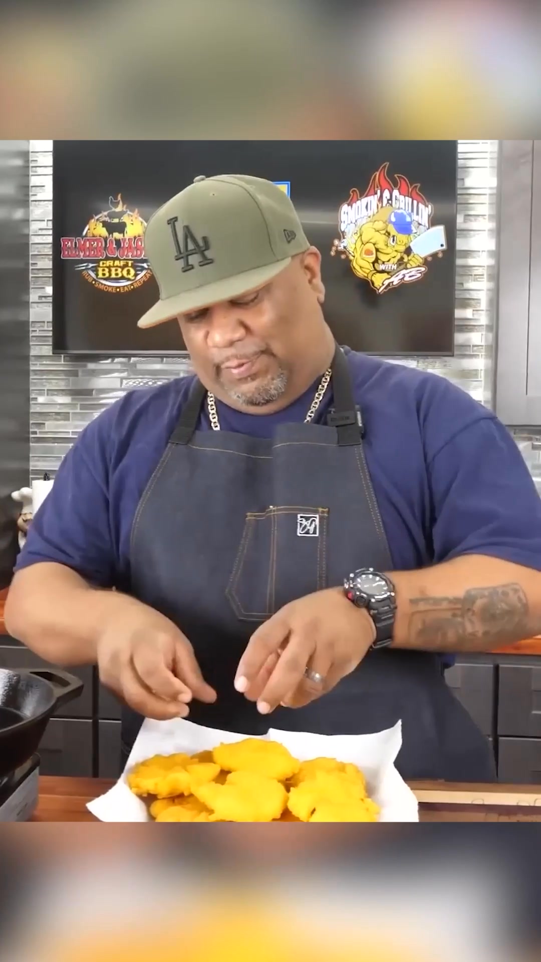 Hot Water + Cornmeal = Magic! | Smokin' and Grillin' with AB | Facebook