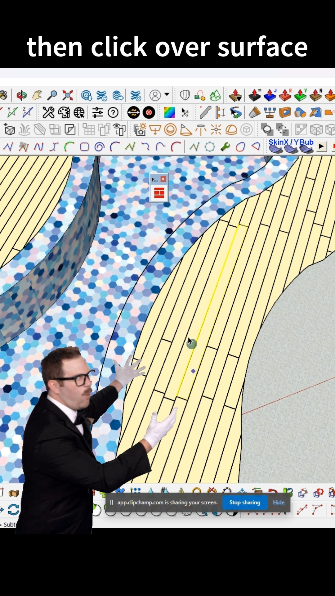 sketchup quick tips / floor generator plugin to create floors pattern # ...