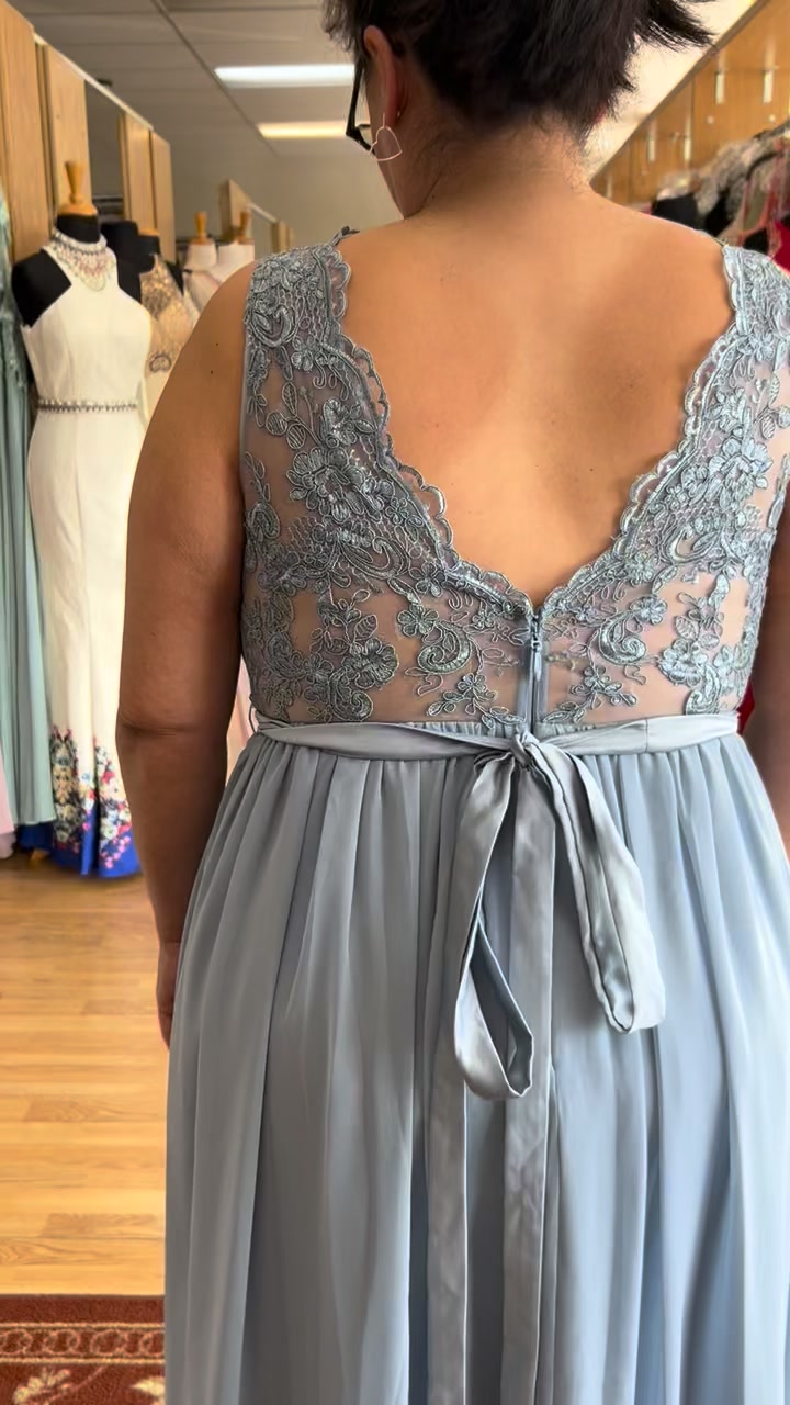 light blue tutu dress Milla Women's Ruffled Tulle Midi Dress