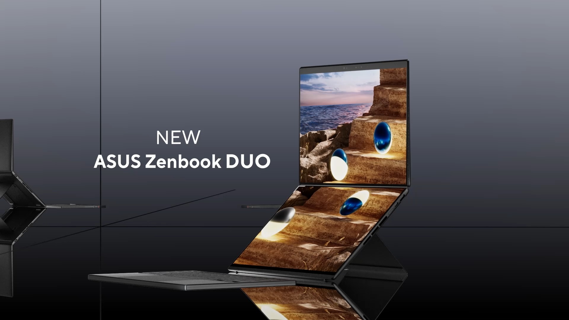Your entire desktop, now in a portable laptop. ASUS #Zenbook DUO ...