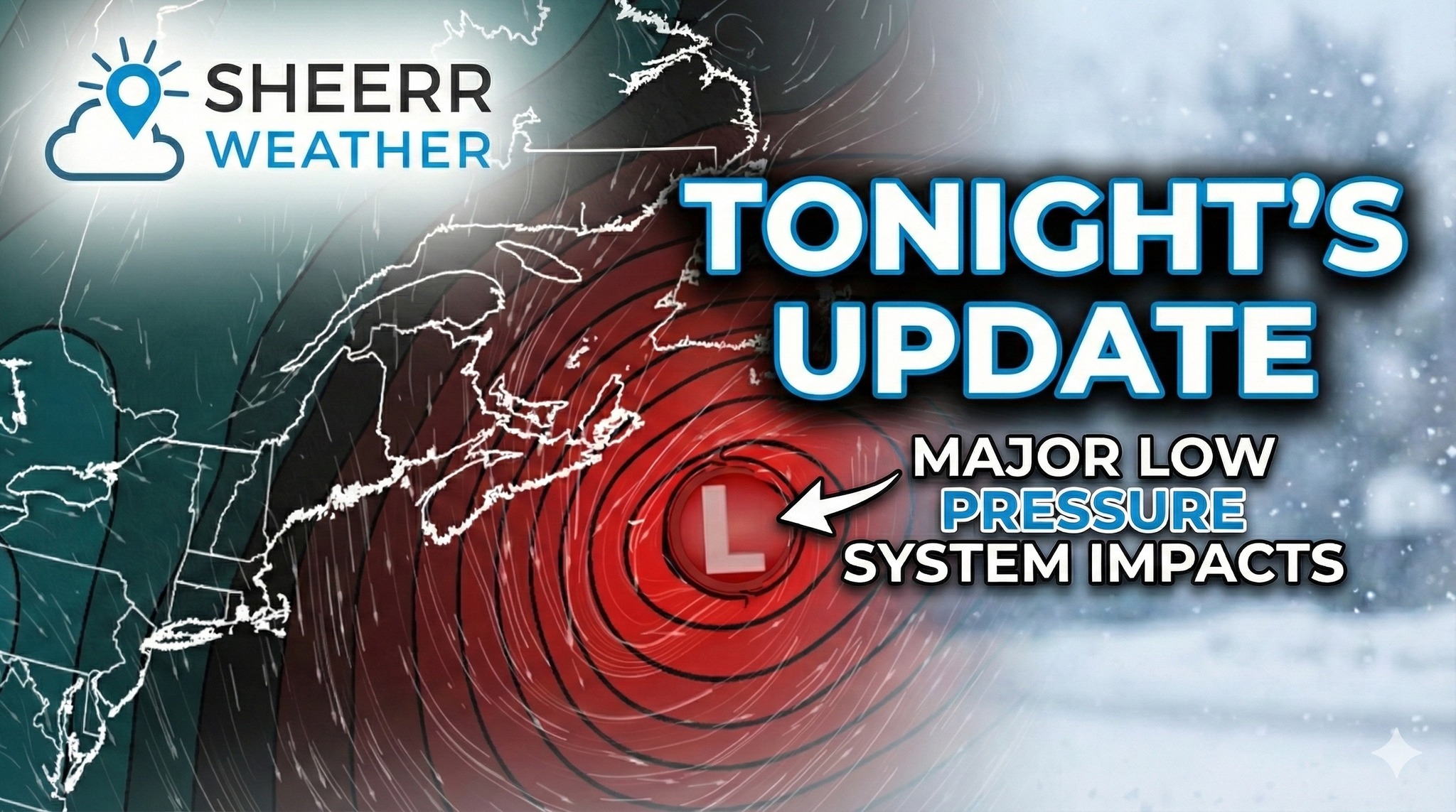⚠️ High-Impact Winter Storm: 30–50 cm of Snow Likely for Eastern ...