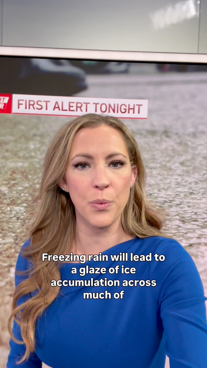 Freezing rain tonight. Timing & totals in the Sunday video forecast. # ...