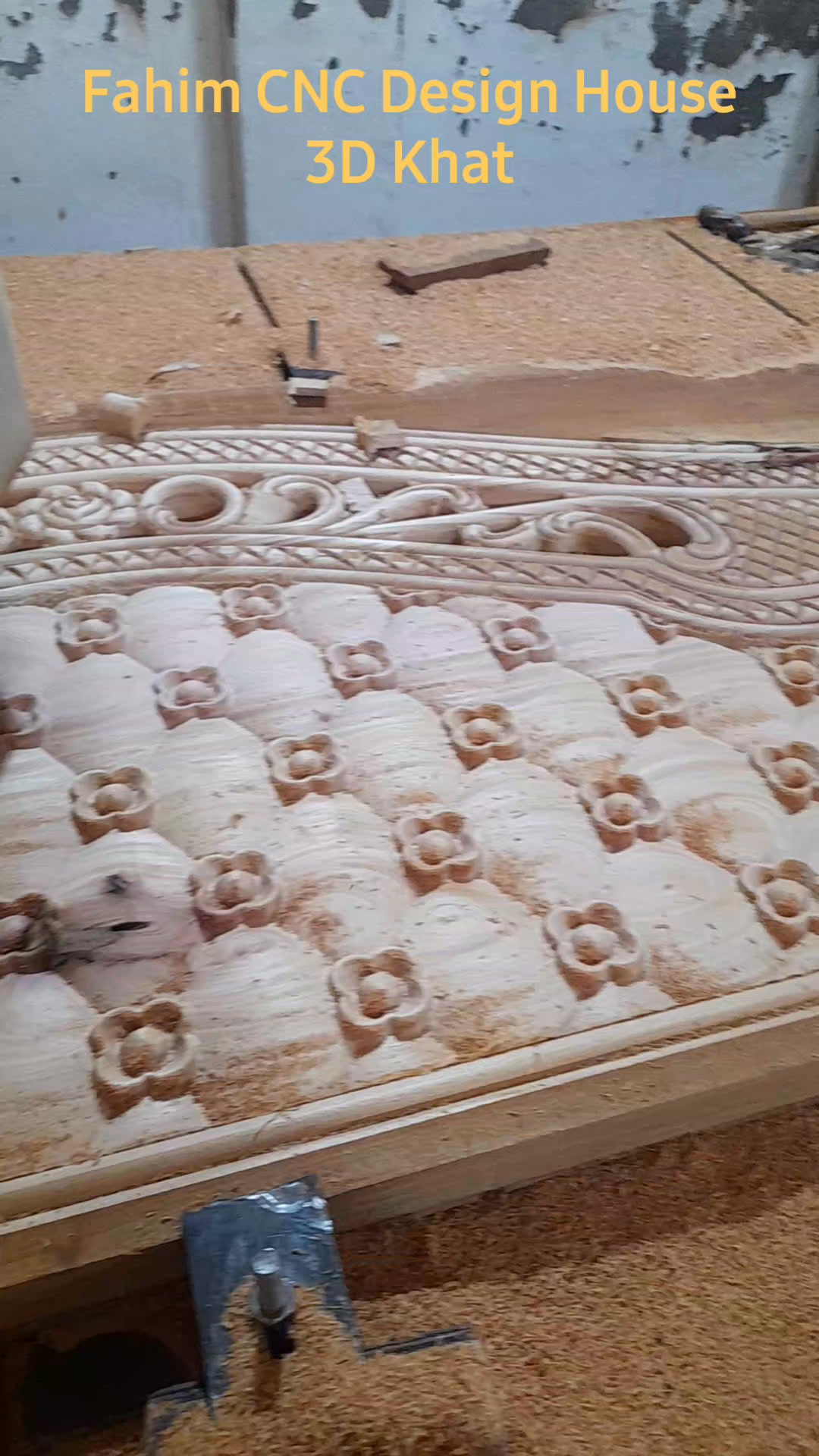 3D Khat. #cncdesign #woodworking #bestcnc #WTS #cncrouter #wood # ...