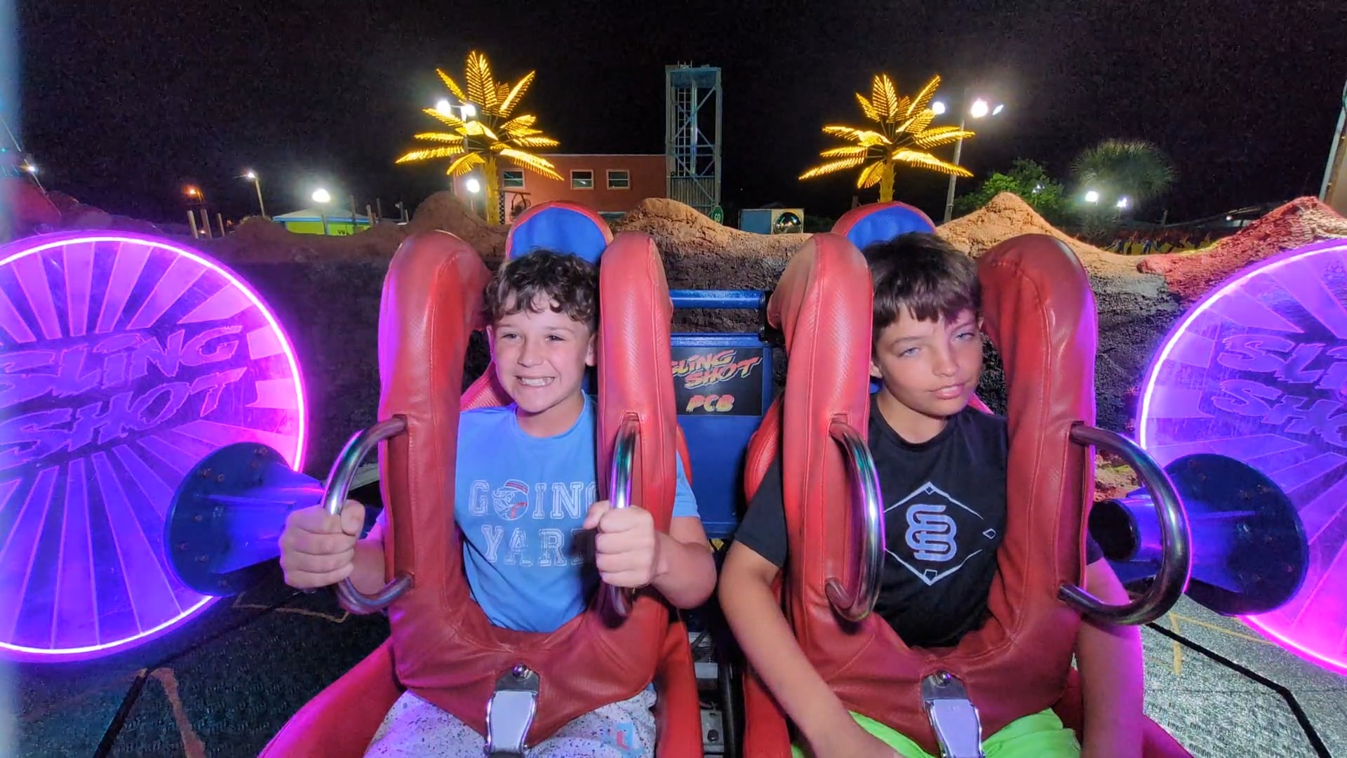 Bentley & Parker | Slingshot & Vomatron at Indy Speedway | Facebook