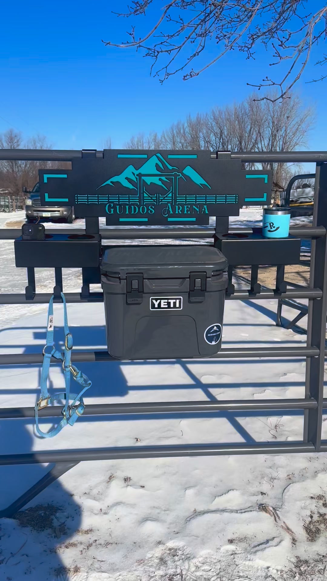 Keep your drinks handy and COLD with a Cowboy Cupholder™️- Roadie Rack ...