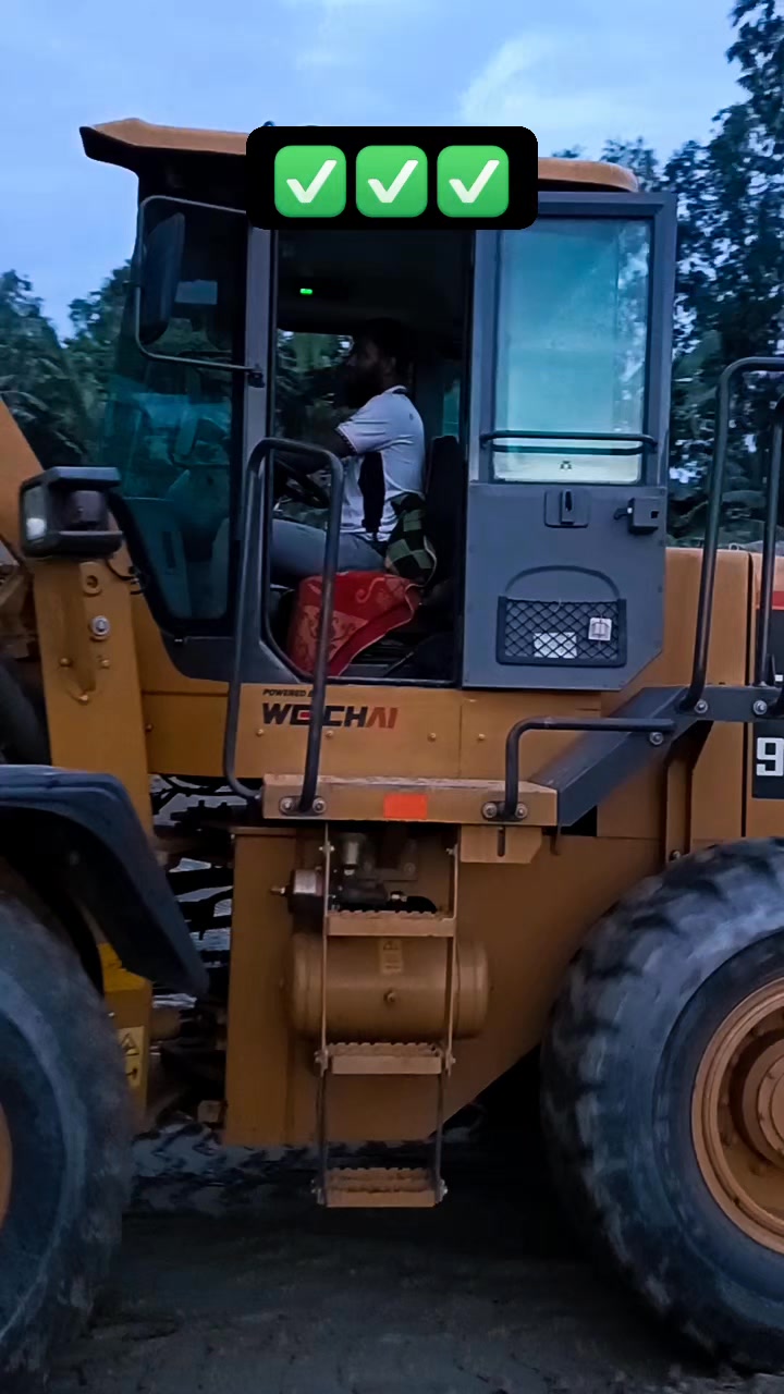 Wheel loader Operator Smart Work ️ #wheelloader #loader #machine # ...