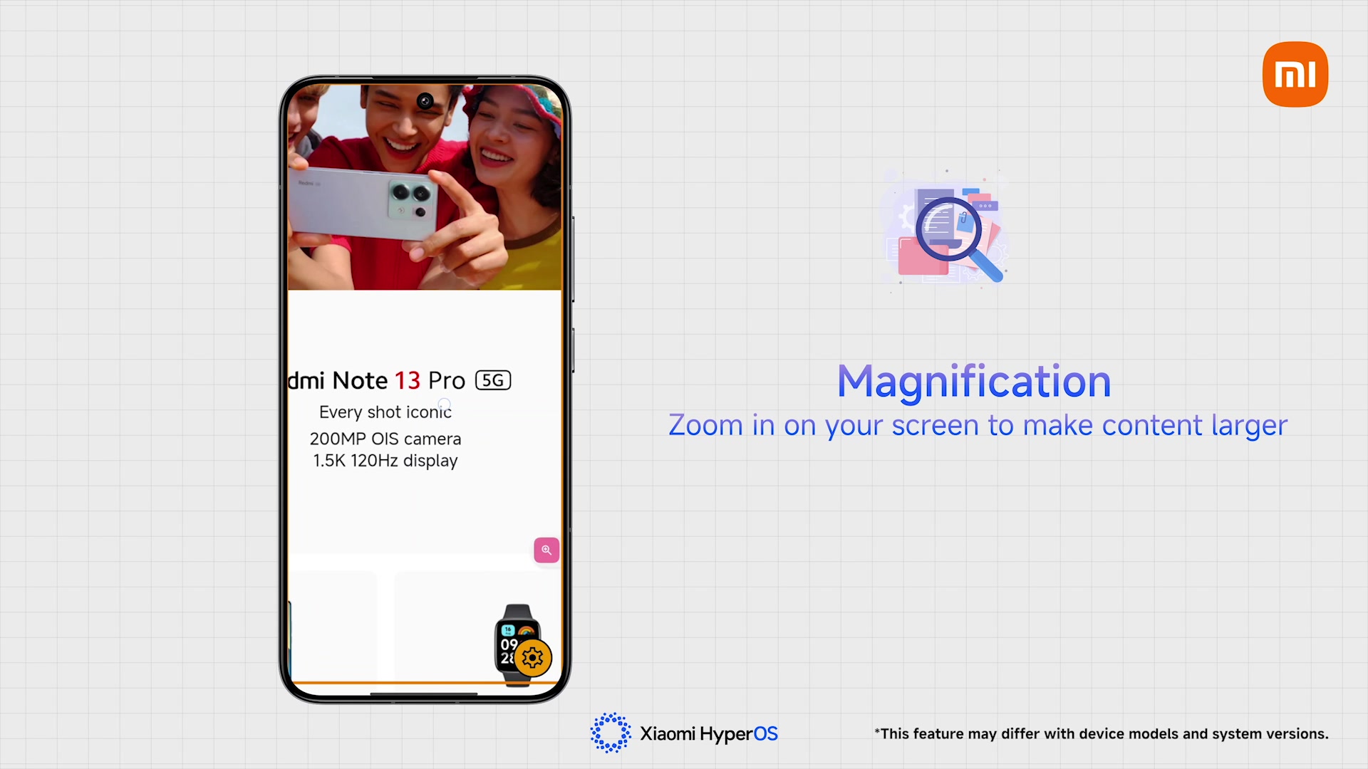 Want to zoom in on the screen for better visibility? Try the built-in ...