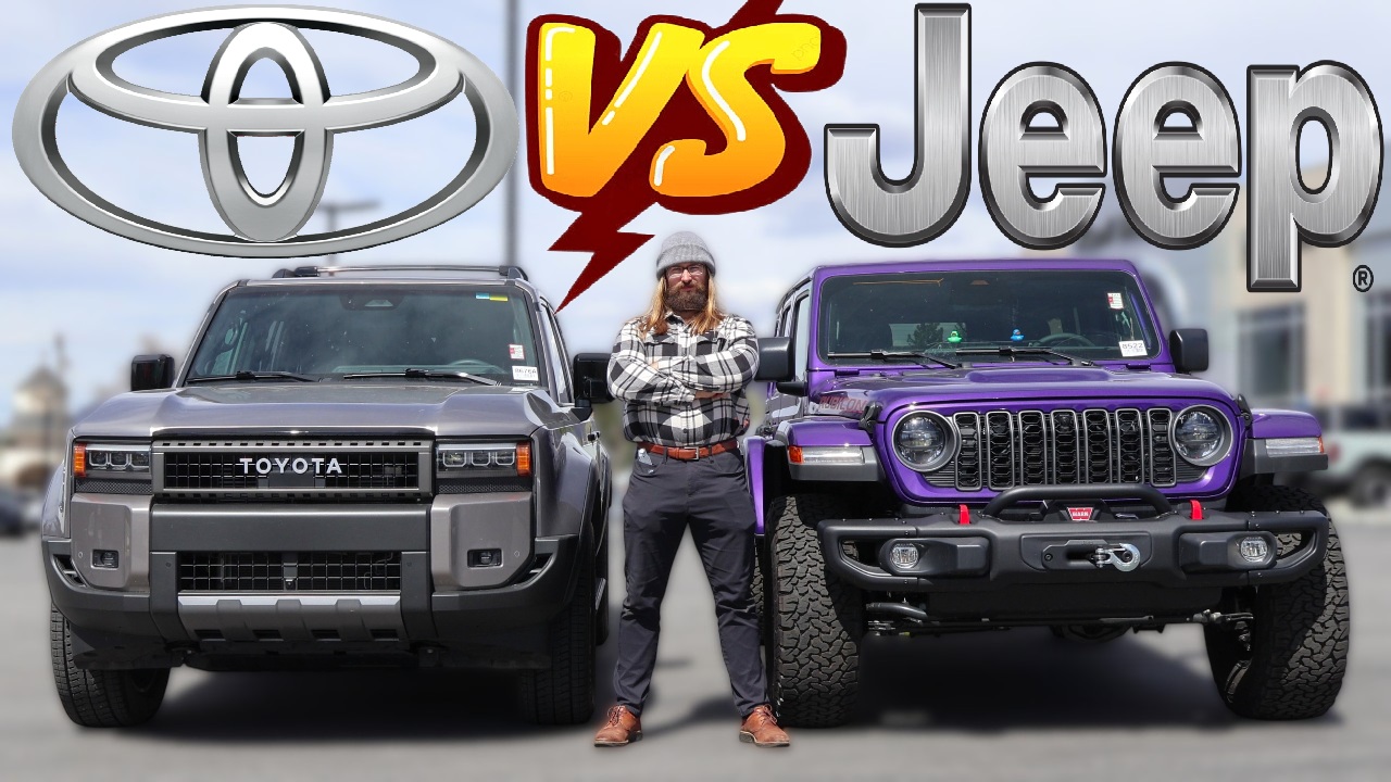 Today I compare a 2026 Jeep Wrangler to a 2026 Toyota Land Cruiser