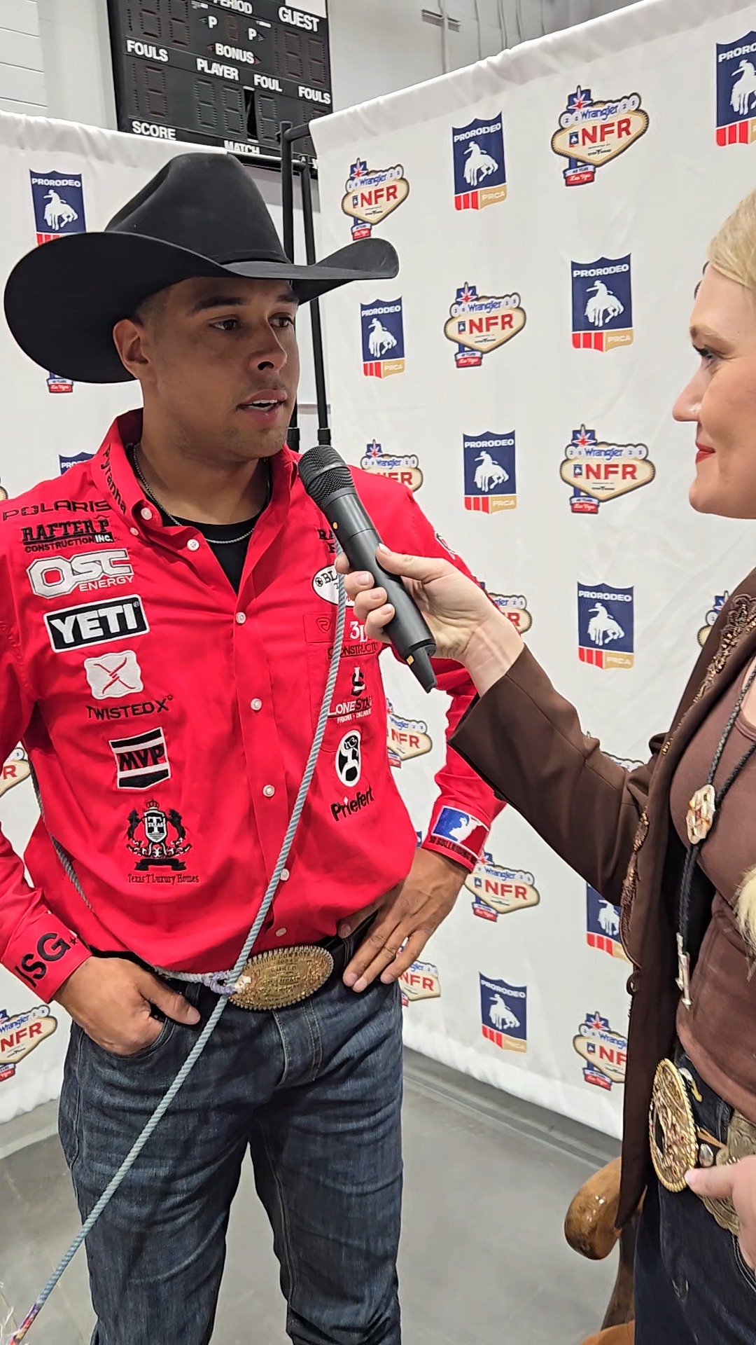 Round 1 of the National Finals Rodeo is officially in the books! World ...