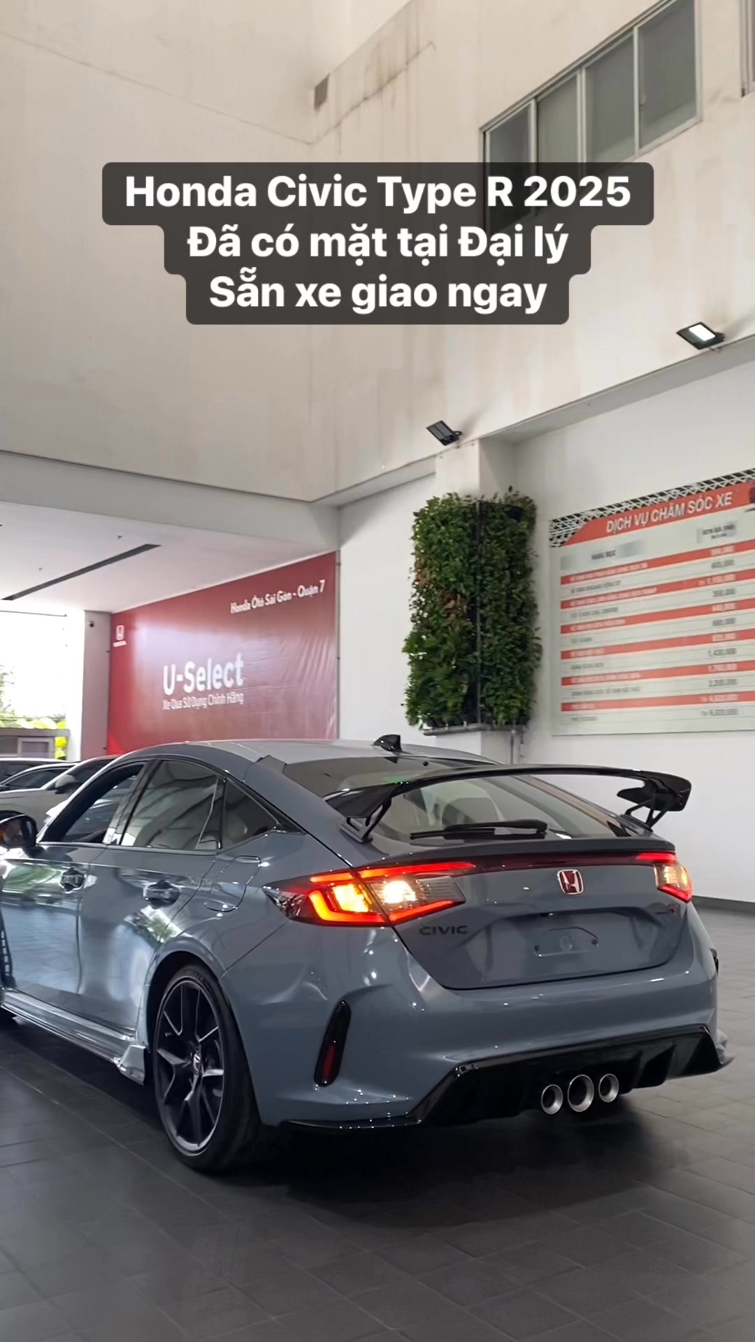 Honda Civic Type R 2025 Đã có mặt tại Đại lý Sẵn xe giao ngay Gọi ...