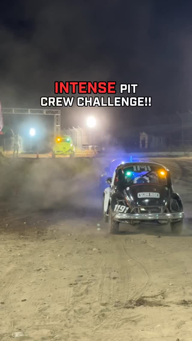 The @mojaveoffroad pit crew challenge last night was door to door ...