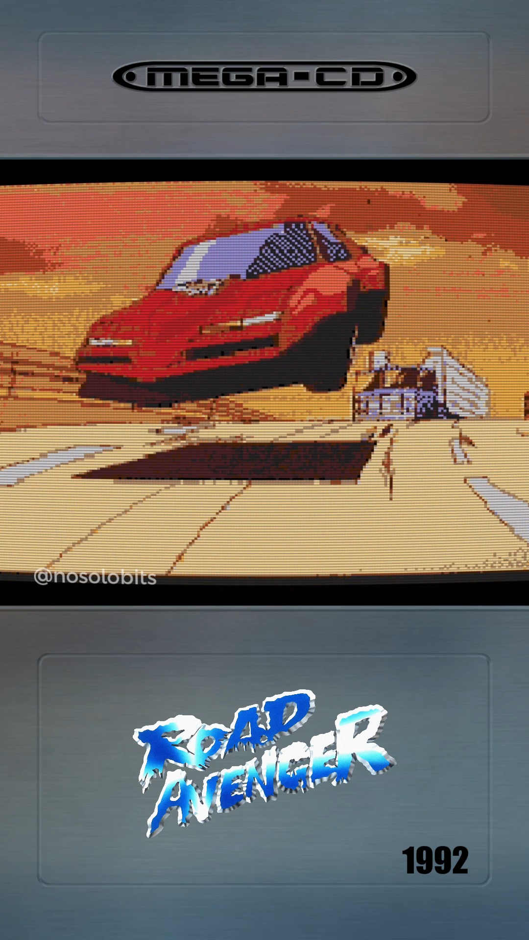 Road Avenger / Road Blaster · Mega CD · Data East / Wolf Team