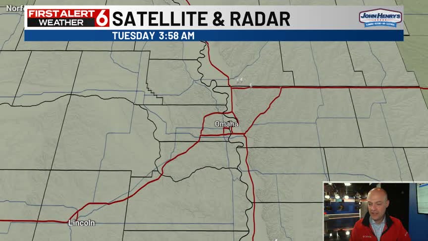 Temperatures are at their warmest this morning near 60 and are expected ...