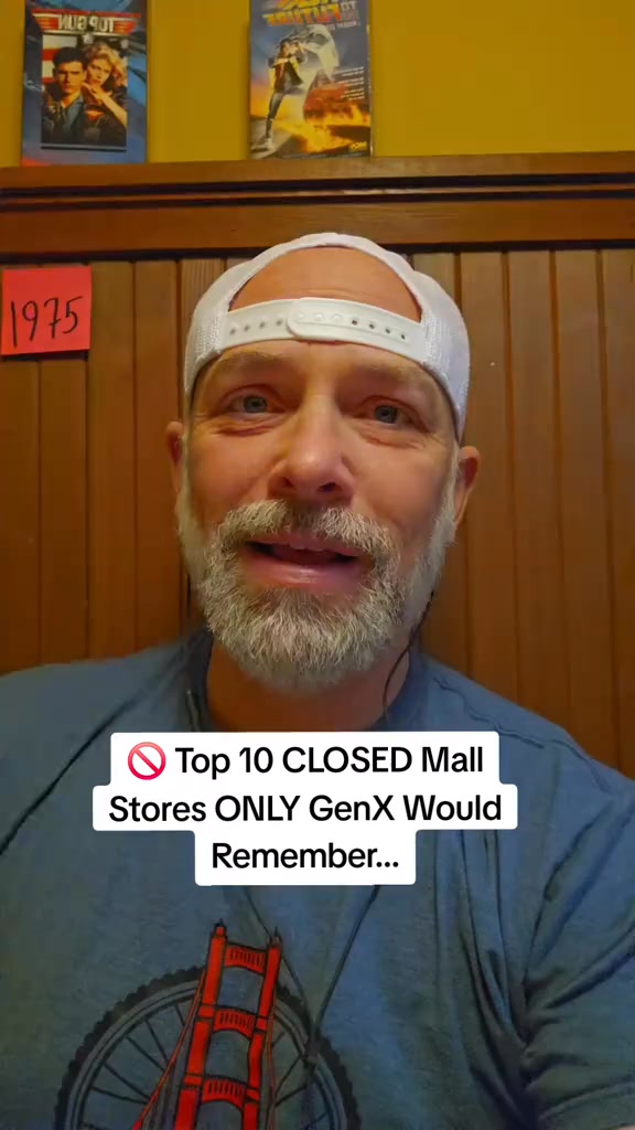 🚫 Top 10 CLOSED Mall Stores ONLY GenX Would Remember... #over50club # ...