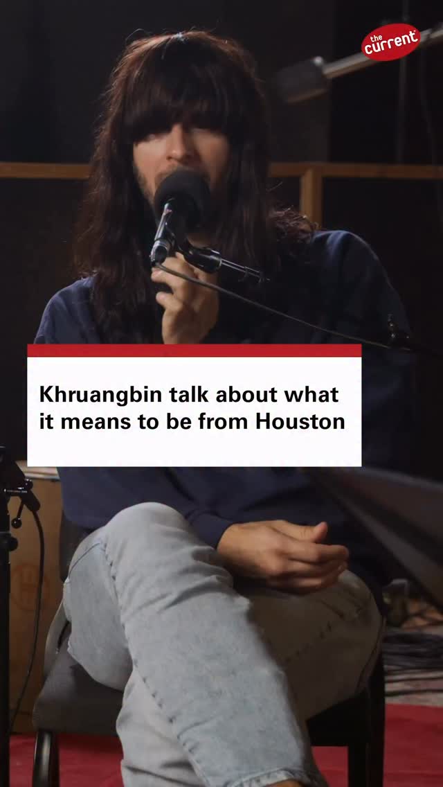 Khruangbin stopped by The Current studio and talked with host Jill ...