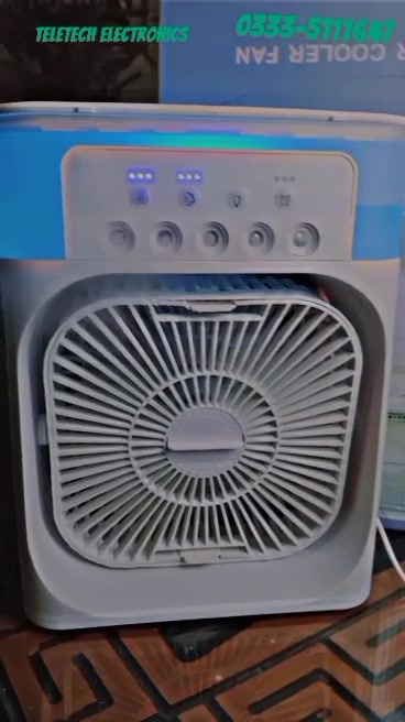 🌬️ Mini Air Cooler – Your Personal Summer Saviour! ️ Say goodbye to the ...