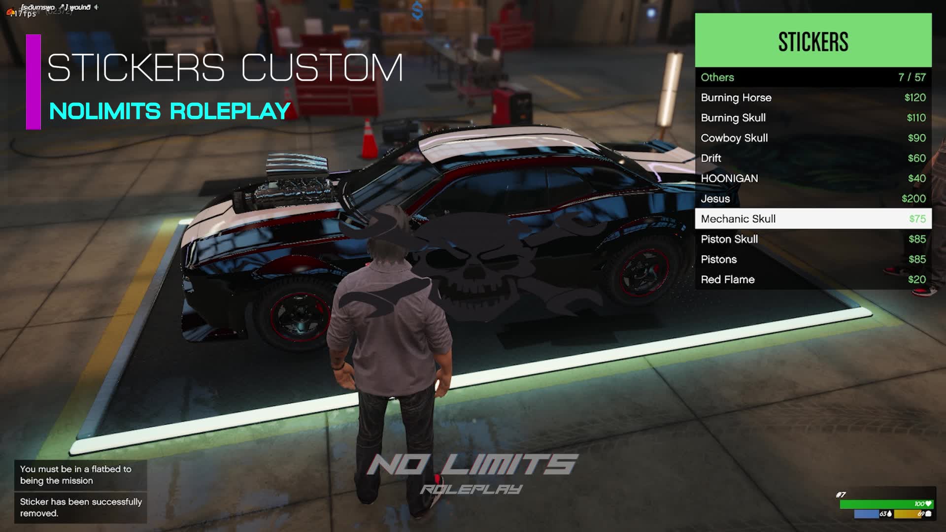 NOLIMITS PATH 1.3 STICKERS CUSTOM ระบบใหม่ในที่นี้ คือการติดสติ๊กเกอร์ ...