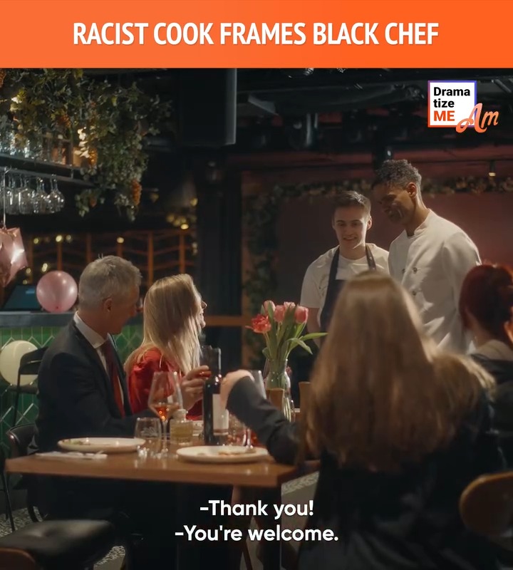 Racist cook frames black chef | Unbroken Chronicles | Facebook