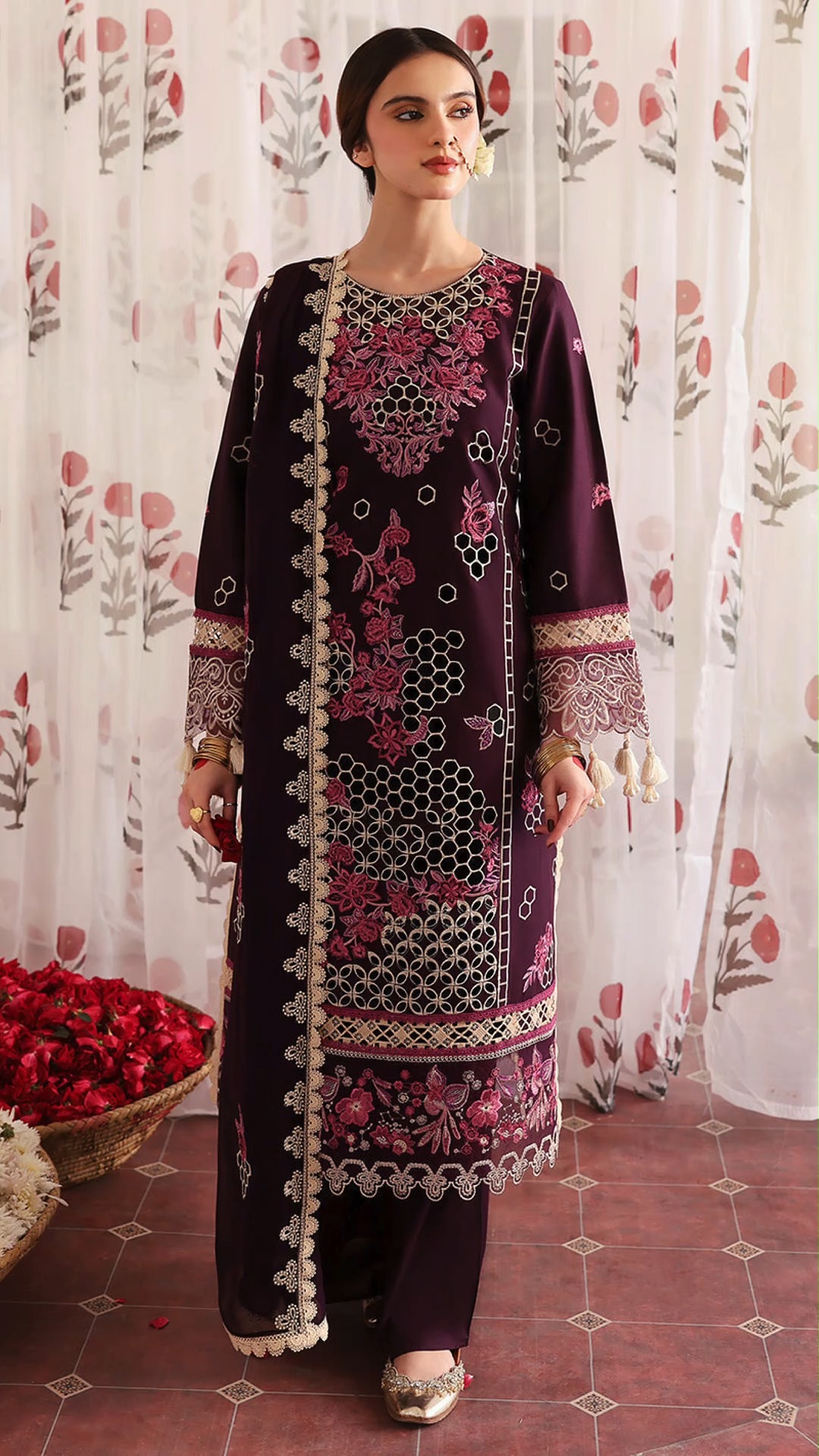 ladies lawn dress Adore Dresses 2026 | Lawn Collection 2026 Frock designs