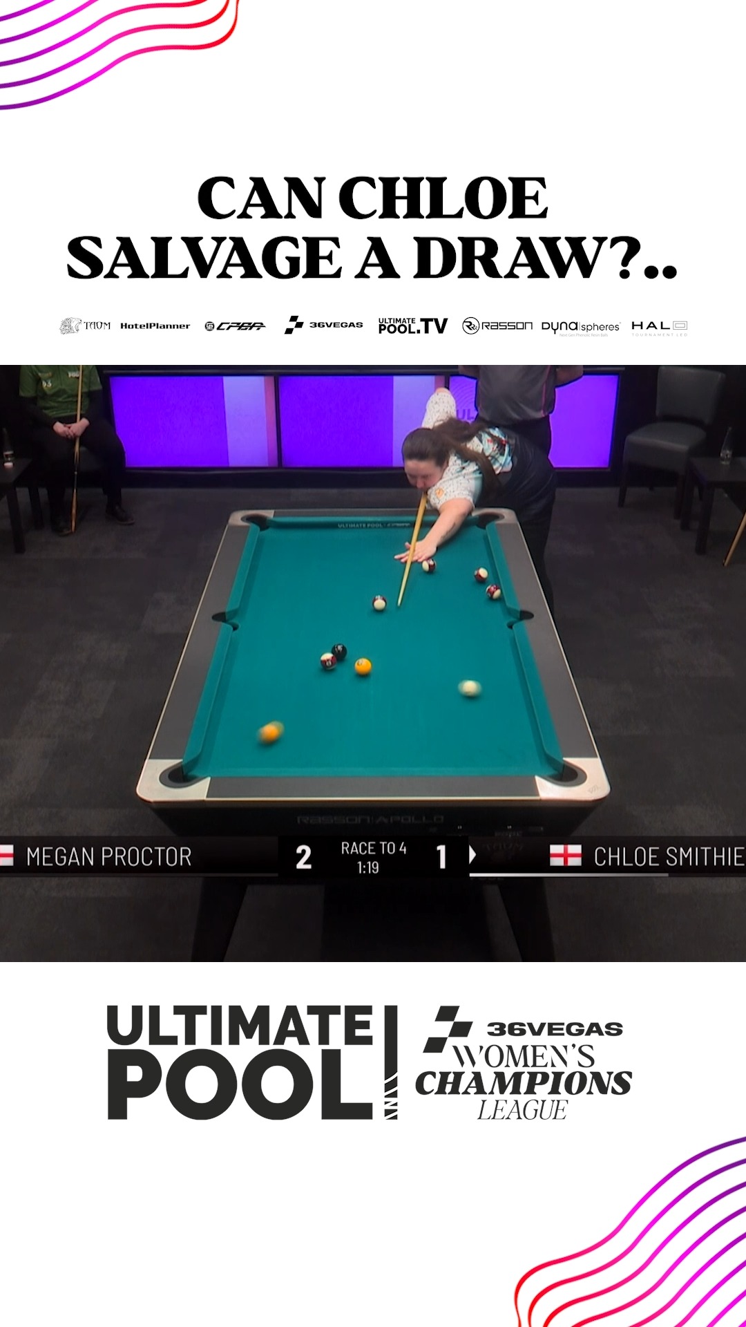𝗨𝗡𝗗𝗘𝗥 𝗧𝗜𝗠𝗘 𝗣𝗥𝗘𝗦𝗦𝗨𝗥𝗘 𝗧𝗢𝗢! ⏳ 36Vegas Women's Champions League - Week 7 ...