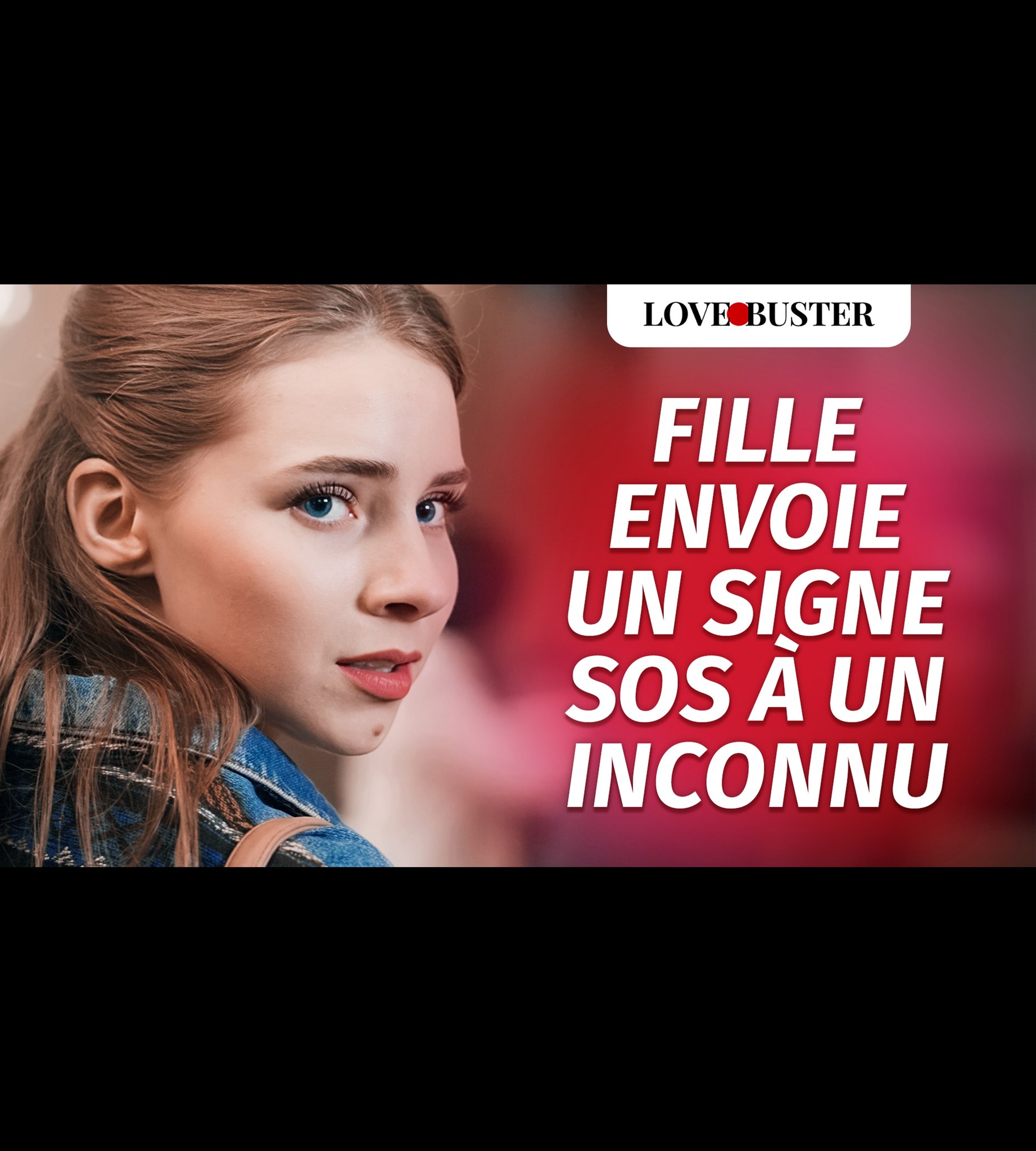 Fille envoie un signe SOS à un inconnu | DramatizeMe France | Facebook