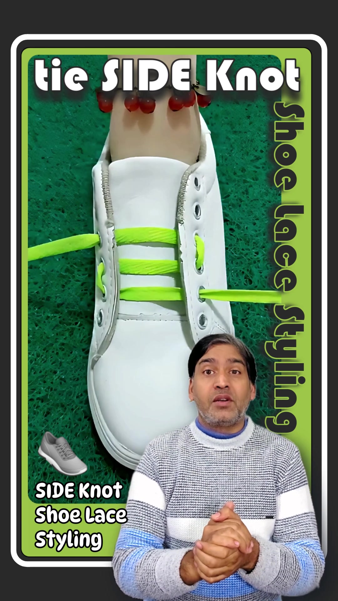 Curated visual reference: Gallery Detail: Side Knot Shoes Laces Styling Shoes Footwear Style Fashion Lace