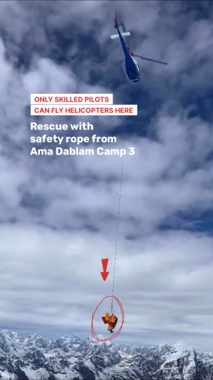 Long-line rescue is one of the most technical operations in the ...