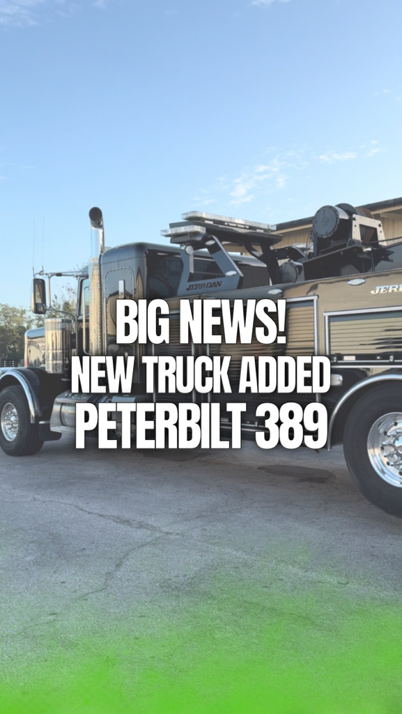 This three axle 389 Wrecker Tow is ready to be put to work