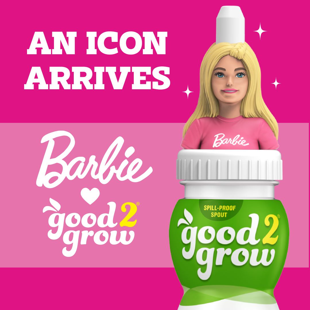 Get ready—an icon is coming to good2grow! Barbie brings a splash