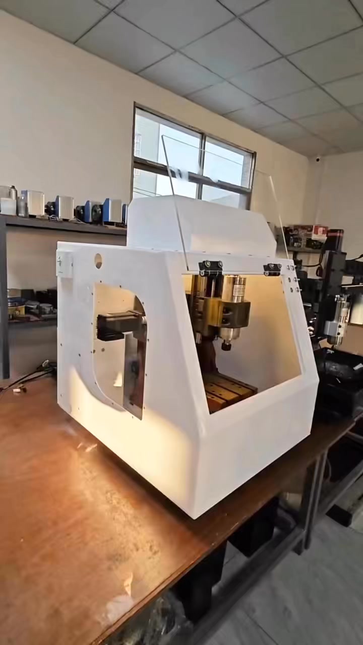 Are you interested in this mini VMC CNC equipment that can process ...