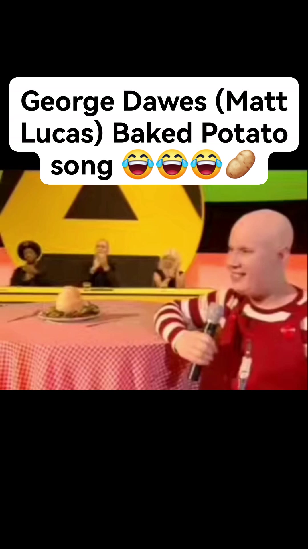 Who remembers Matt Lucas as George Dawes singing Baked Potato🥔😂🥔😂 # ...