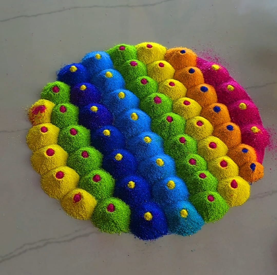 Easy-to-Make Festival Rangoli Ideas | सोप्पी आणि सहज रांगोळी डिझाईन # ...