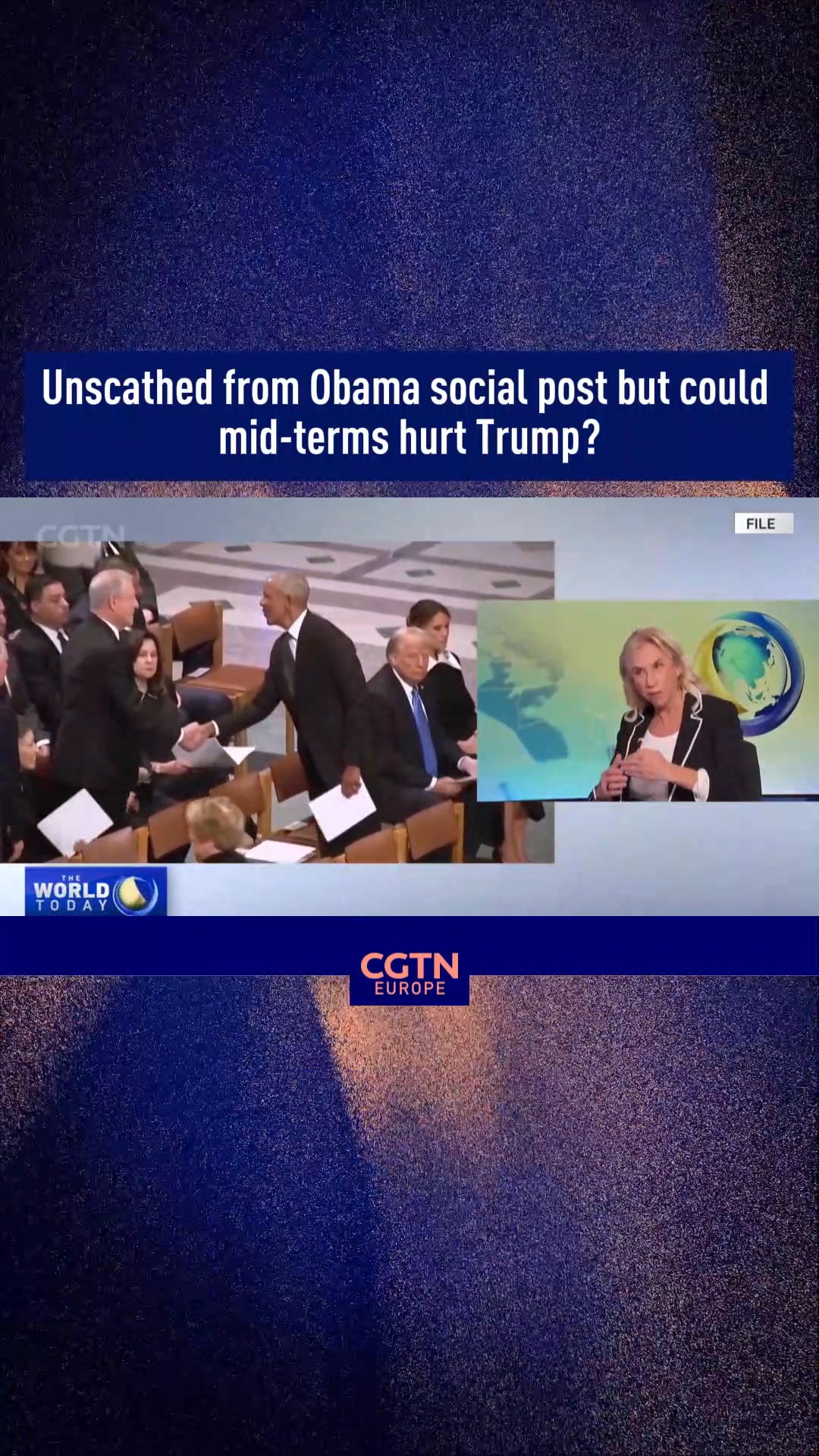 US President Donald Trump refused to apologise for a video posted on ...
