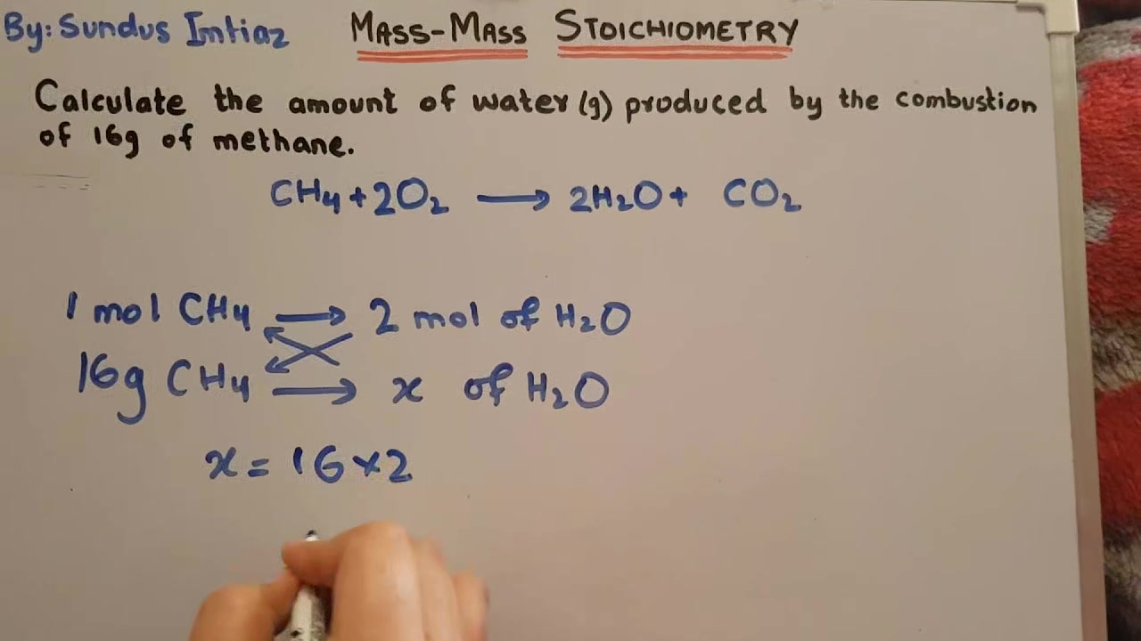 Mass-Mass Stoichiometry || SIMPLE EXPLANATION #chemistry #stoichiometry ...