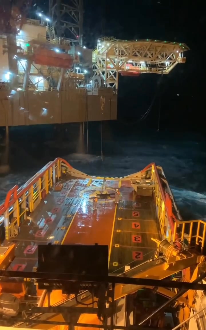 Anchor operation 🌊⚓ ...