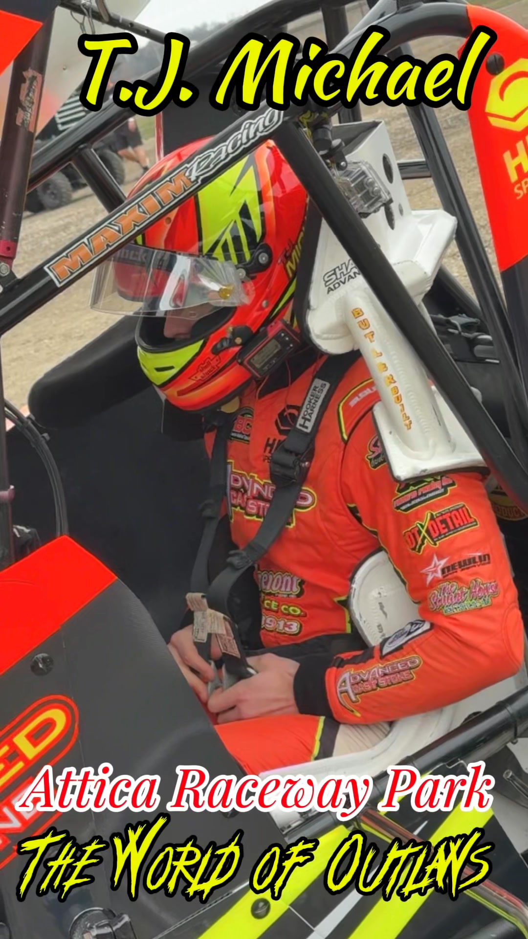 It’s race day! T.j. Michael will be at Attica Raceway Park with the ...
