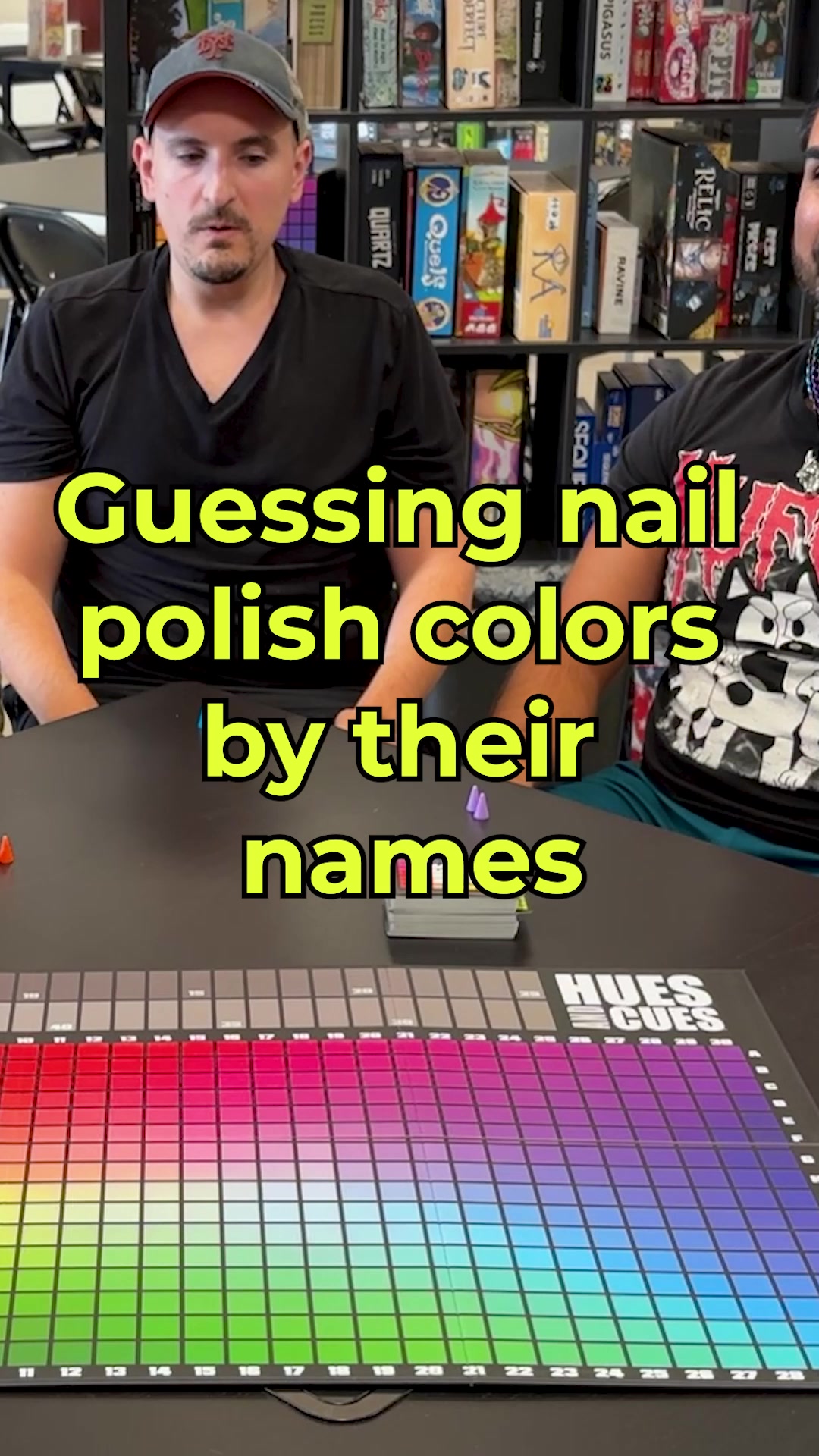 Nail polish names were made for Hues and Cues Would you and your friends guess what Yank My Doodle color is The Op