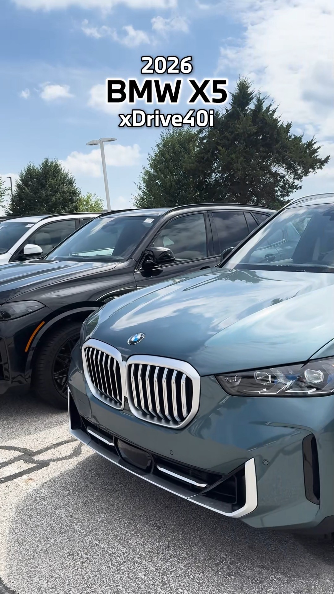 Meet the 2026 BMW X5 xDrive40i in Blue Ridge Mountain Metallic! | BMW ...