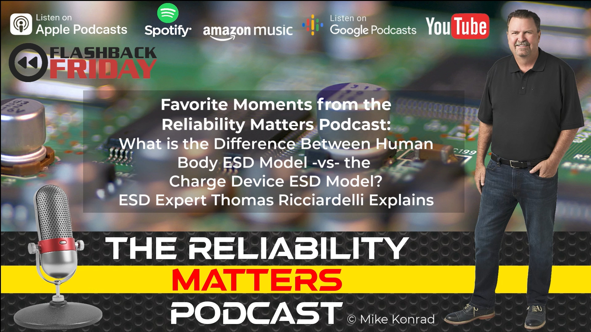 On this episode of the Reliability Matters Podcast Flashback Friday ...