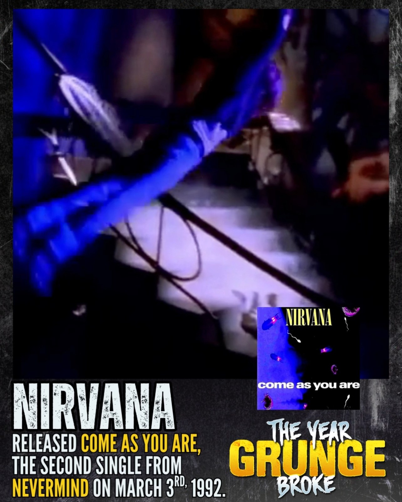 ON THIS DAY, March 3rd, 1992. NIRVANA released 