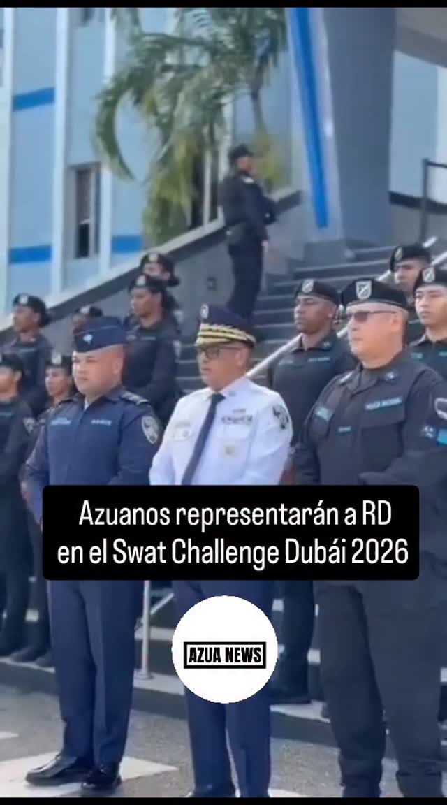 Azuanos representarán a RD en el Swat Challenge Dubái 2026 La Policía ...