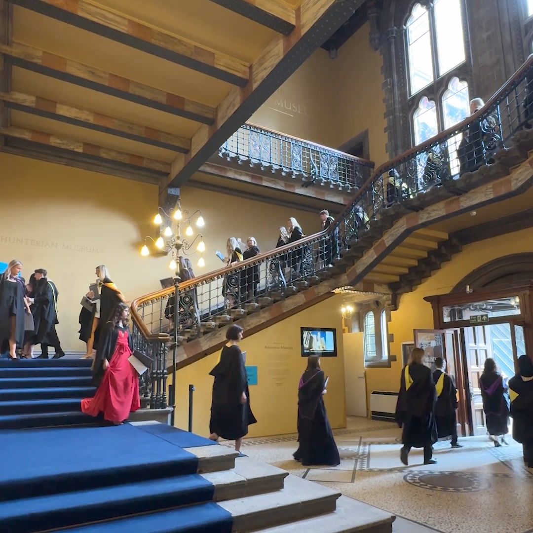 The academic procession led by the piper around the East Quad is such a ...