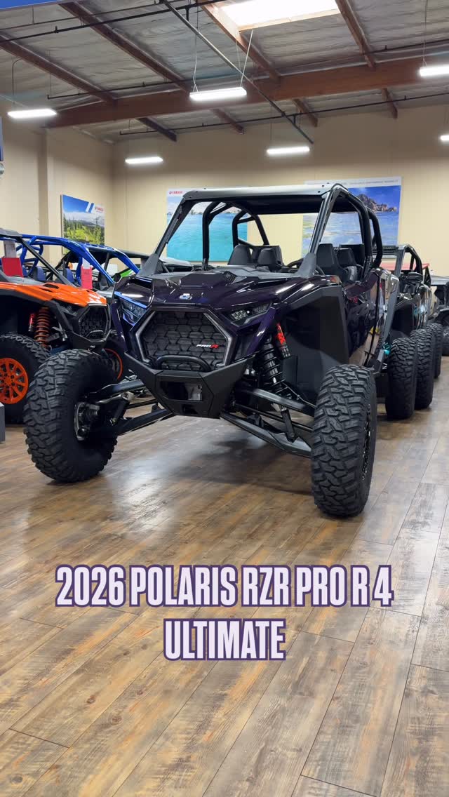 A Closer Look At The 2026 Polaris RZR Pro R 4 Ultimate In Purple ...