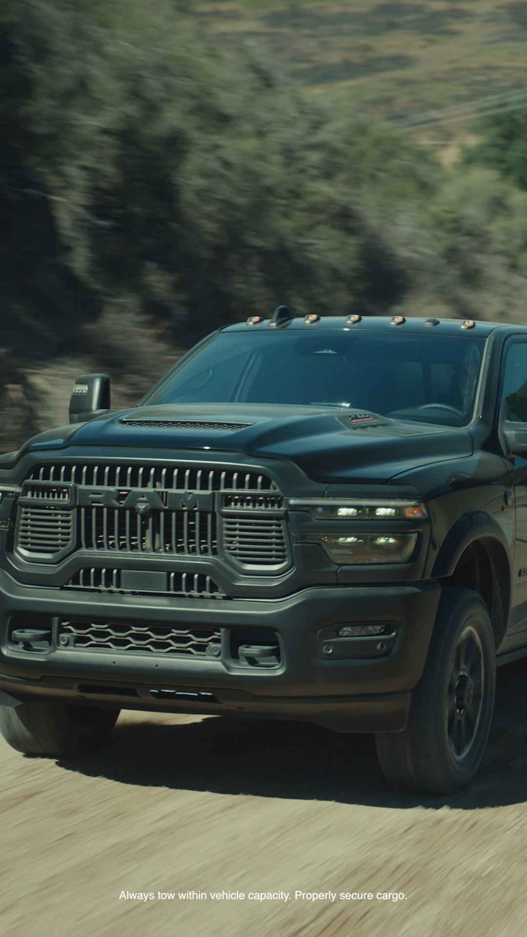 The 2025 Ram 2500 Rebel—equipped with the available High-Output 6.7L ...