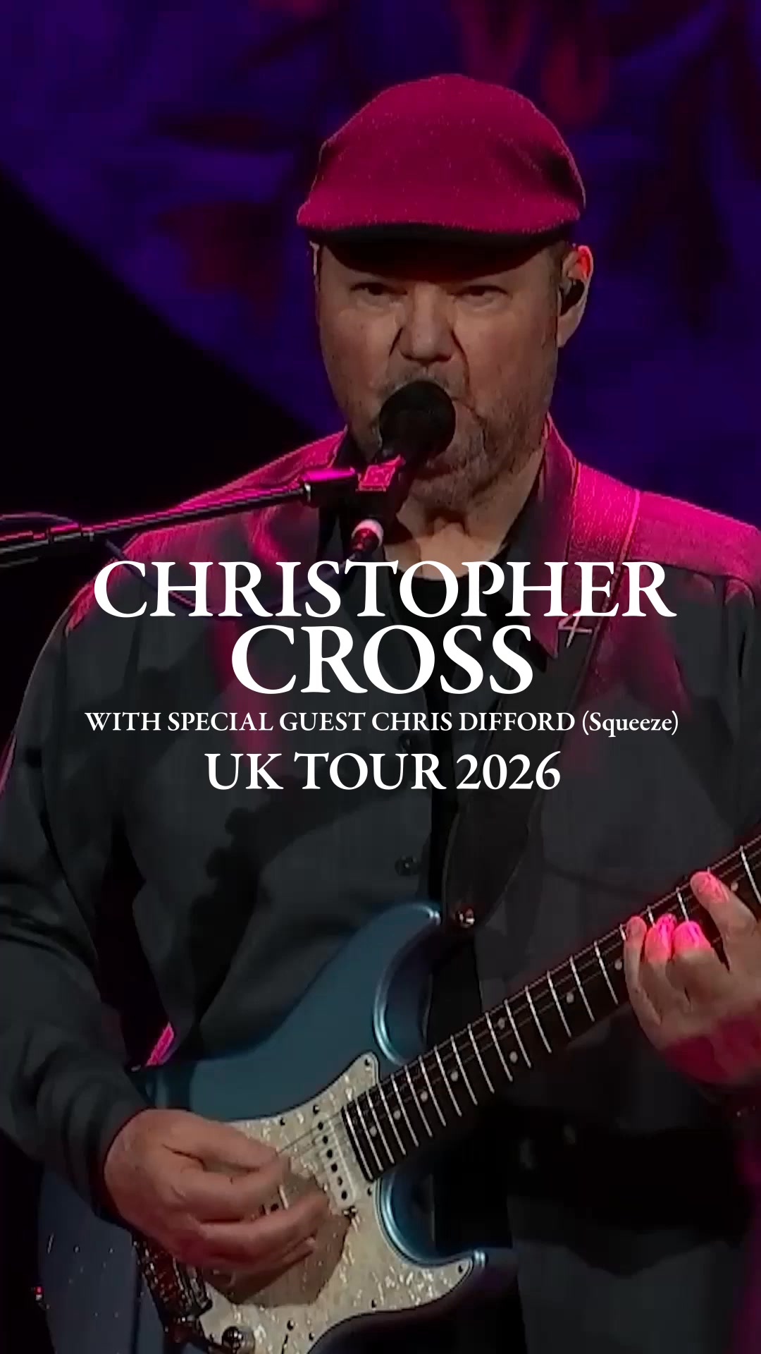Tickets On Sale Now | Christopher Cross | Facebook