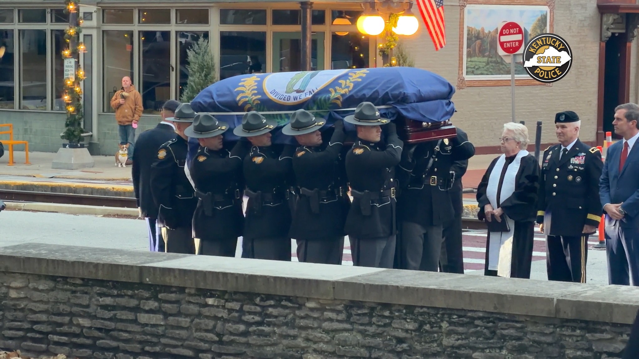 Exactly one week ago, the Kentucky State Police Honor Guard had the ...