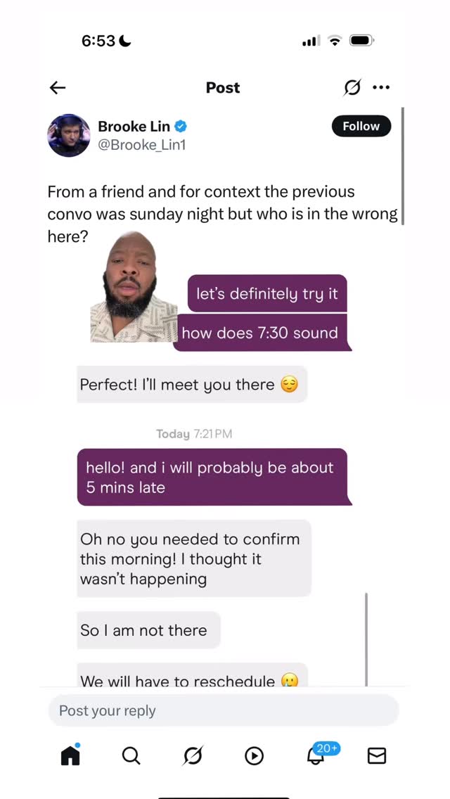 Dating Who s in the wrong 