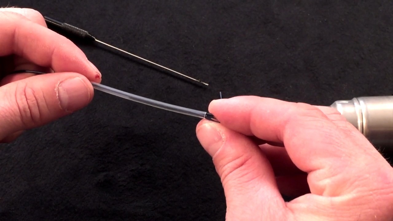 WELDED LOOP | Welding a loop in the front (or back) end of your fly ...