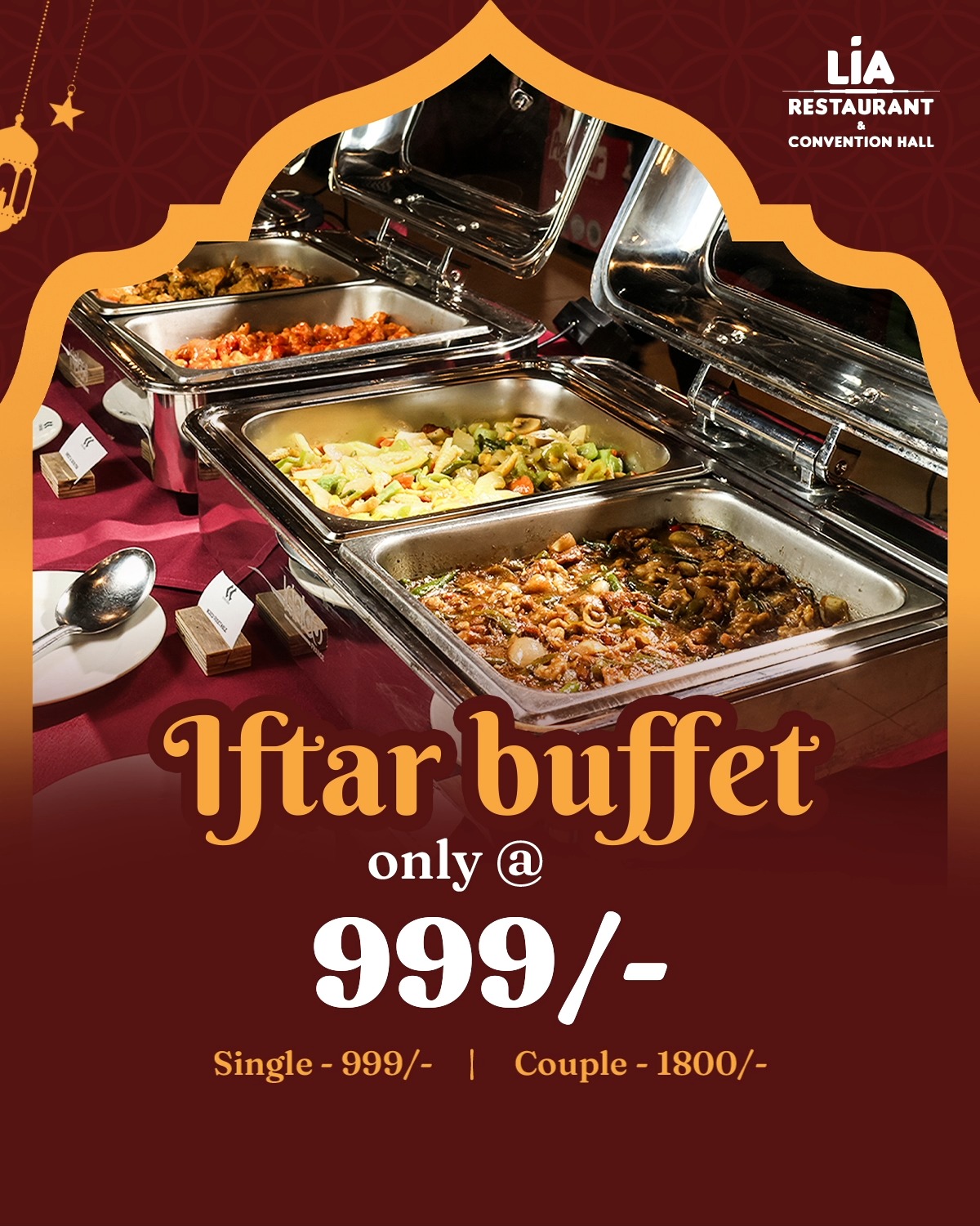 Lia Restaurant’s Iftar Buffet crafted for those who prefer range ...